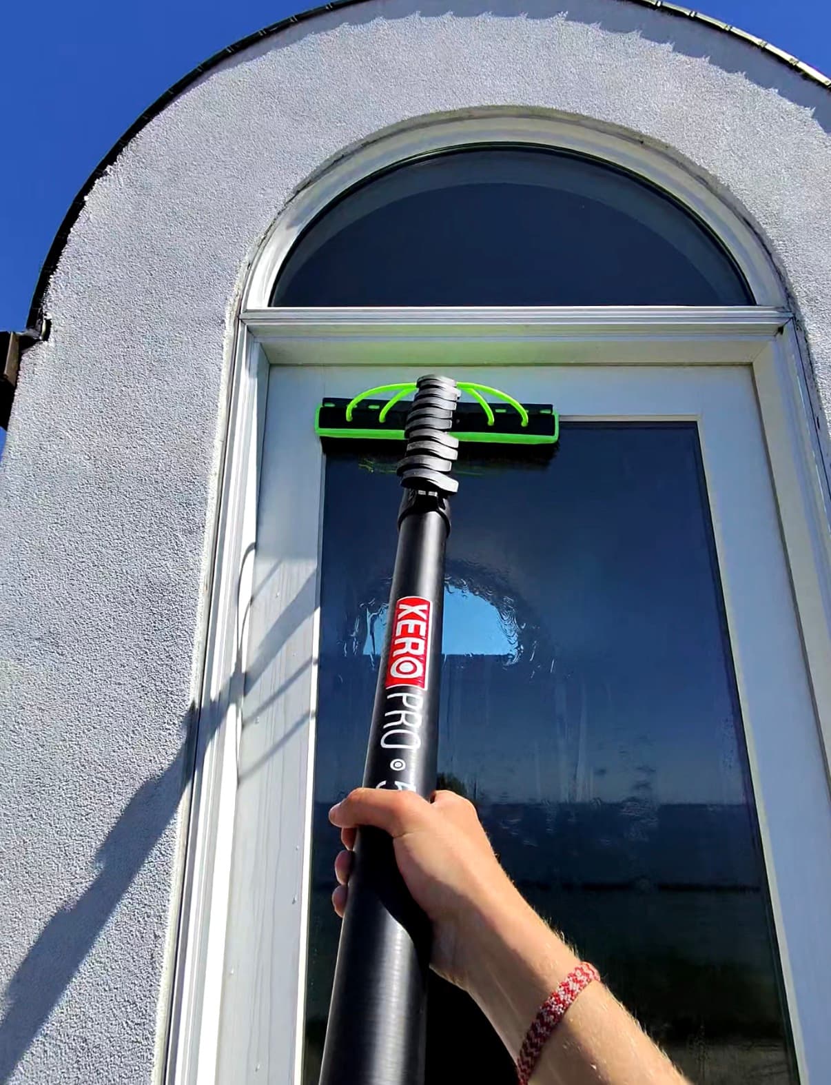 Xero pole on an arched window